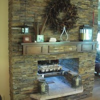 Stone fireplace designs